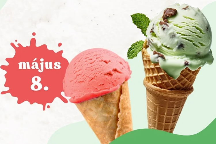 Május 8-án rendezik meg a Magyar Fagylalt Napját