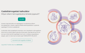 Családtámogatási kalkulátort indított a kormány