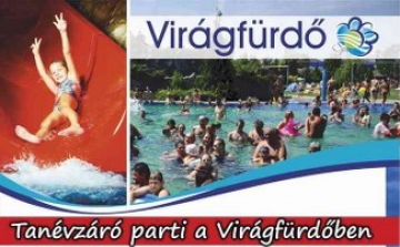 Kitűnő bizonyítvánnyal ingyen pancsolhatnak a gyerekek a kaposvári Virágfürdőben