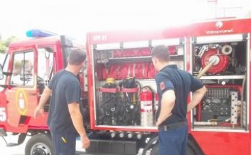 Hazatértek Horvátországból a somogyi tűzoltók 