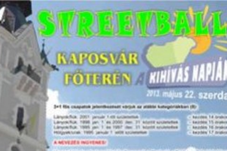 Kihívás Napi Streetball