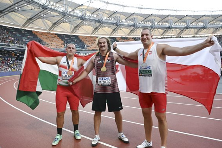 Halász Bence bronzérmes az atlétikai világbajnokságon